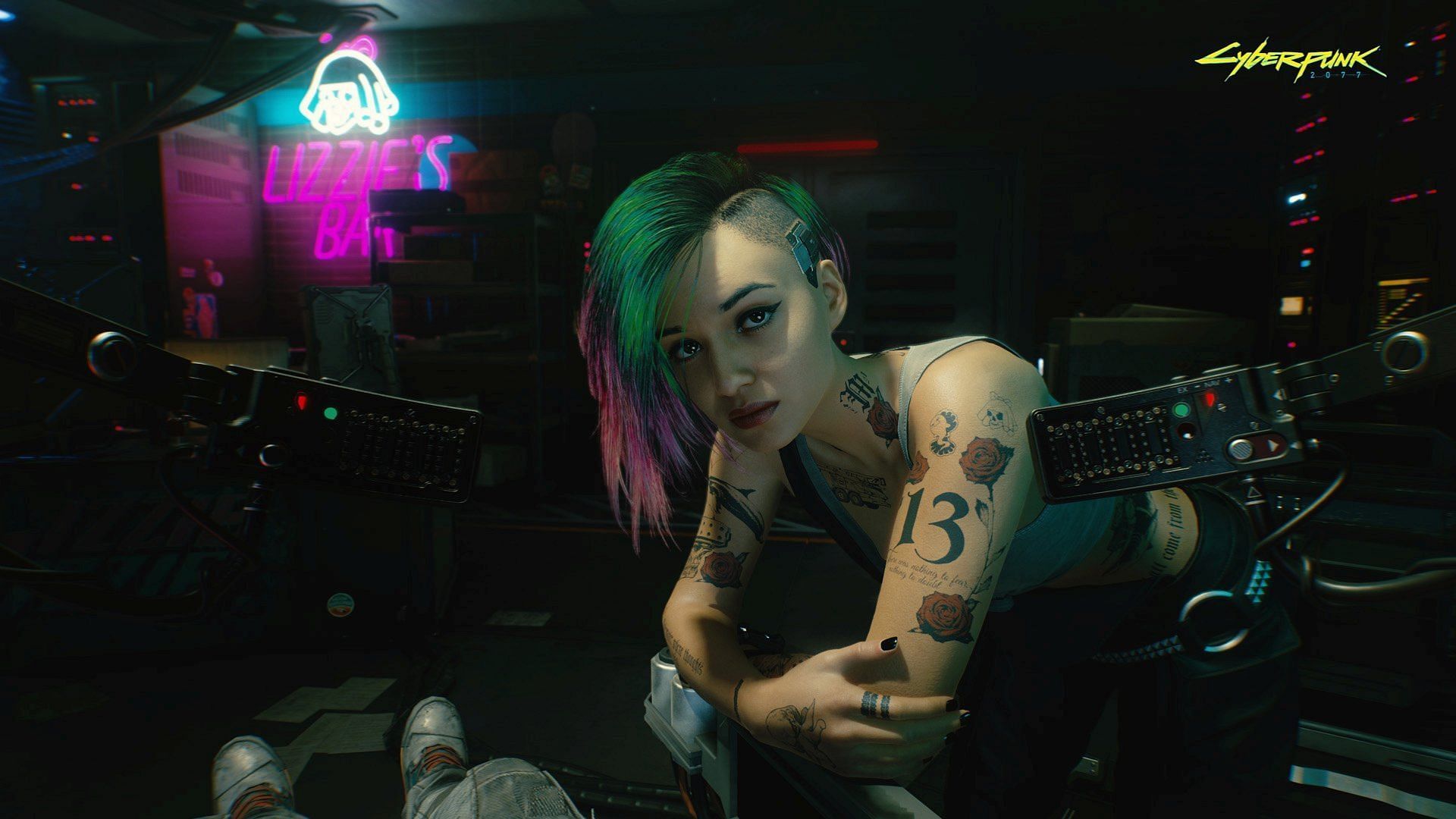 Cyberpunk 2077 looks superb on the M2 chipset (Image via CD Projekt RED)
